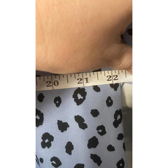 (1026) blue Lush Ls Shirt, Large - Picture 4 of 7